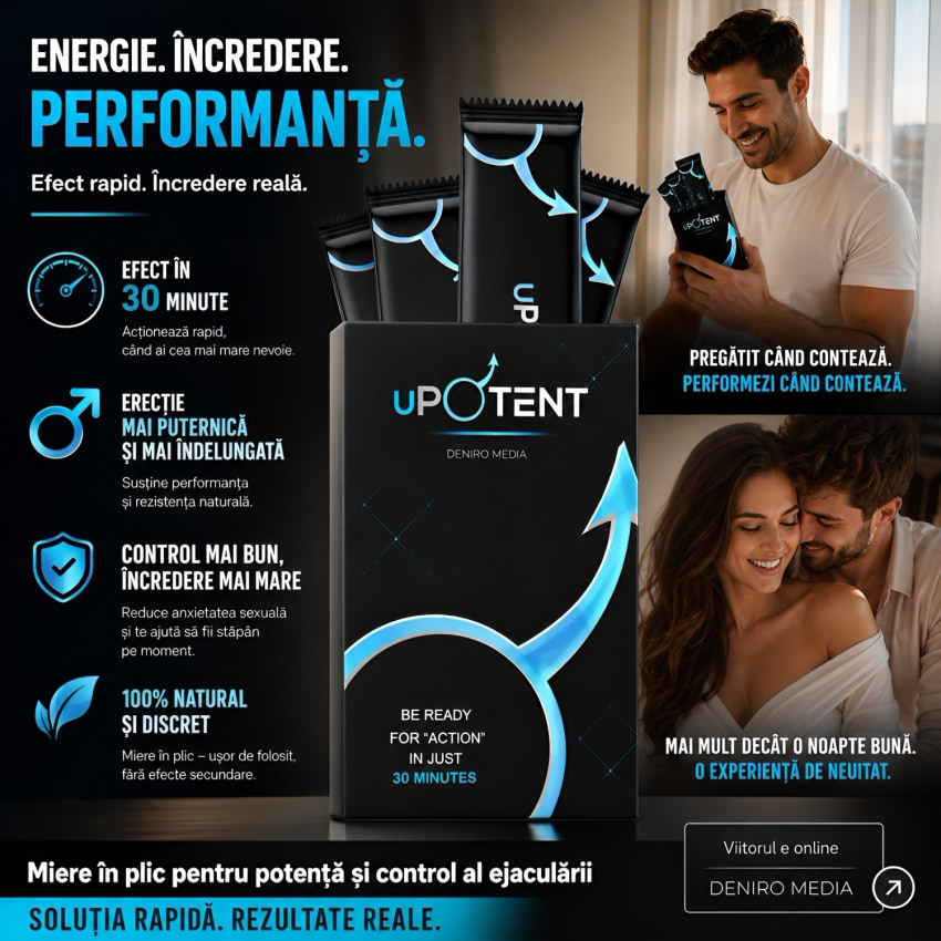Miere UPotent Pentru Potență Și Ejaculare Prematură 5 plicuri