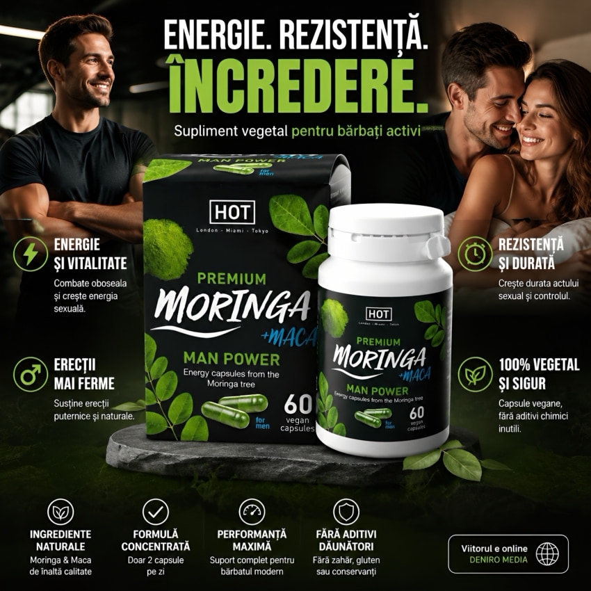 Moringa Power Man Caps 60capsule