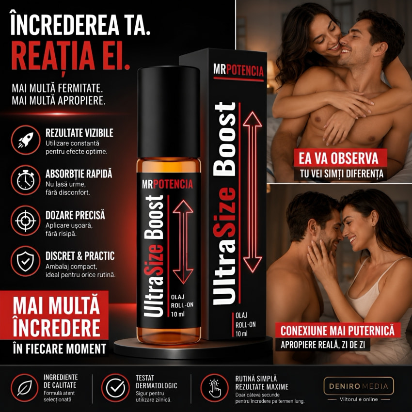 Mr Potencia Ultrasize Boost – Mărire penis – Ulei Roll-on 10 ml