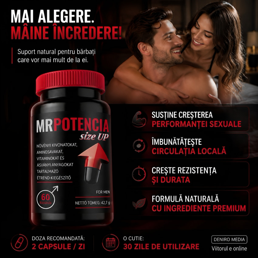 MrPotencia sizeUp 60 Capsule Pentru Potență