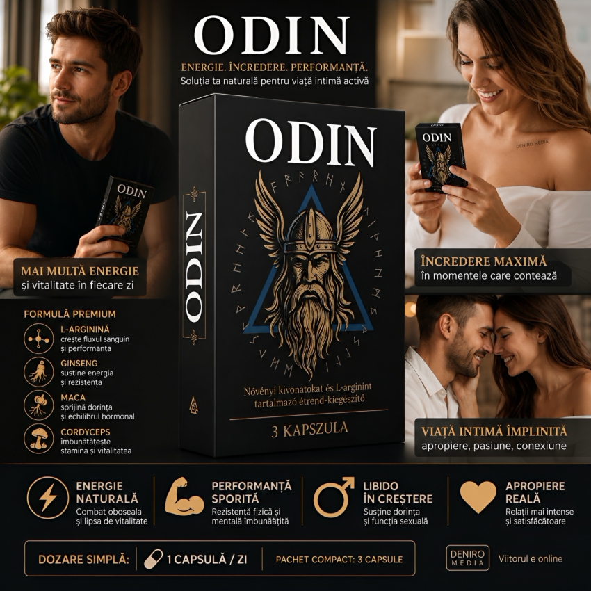 ODIN Trio – Pentru Mărirea Potenței, 3 Capsule