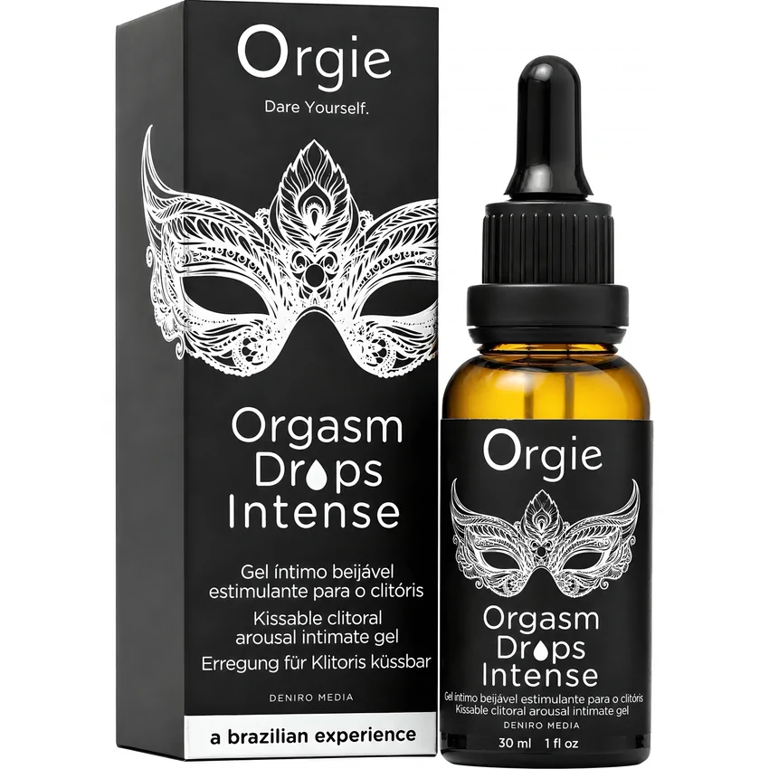 Gel Pentru Stimulare Clitoris Orgasm Drops Intense 30ml
