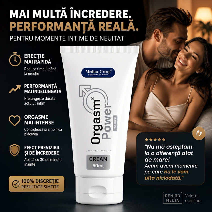 Cremă Erecție Orgasm Power 50ml