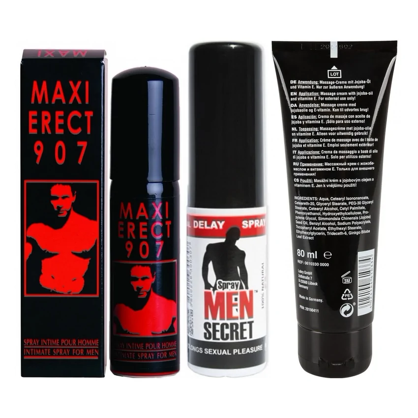 Pachet Max Erecție: Kit pentru Putere și Rezistență