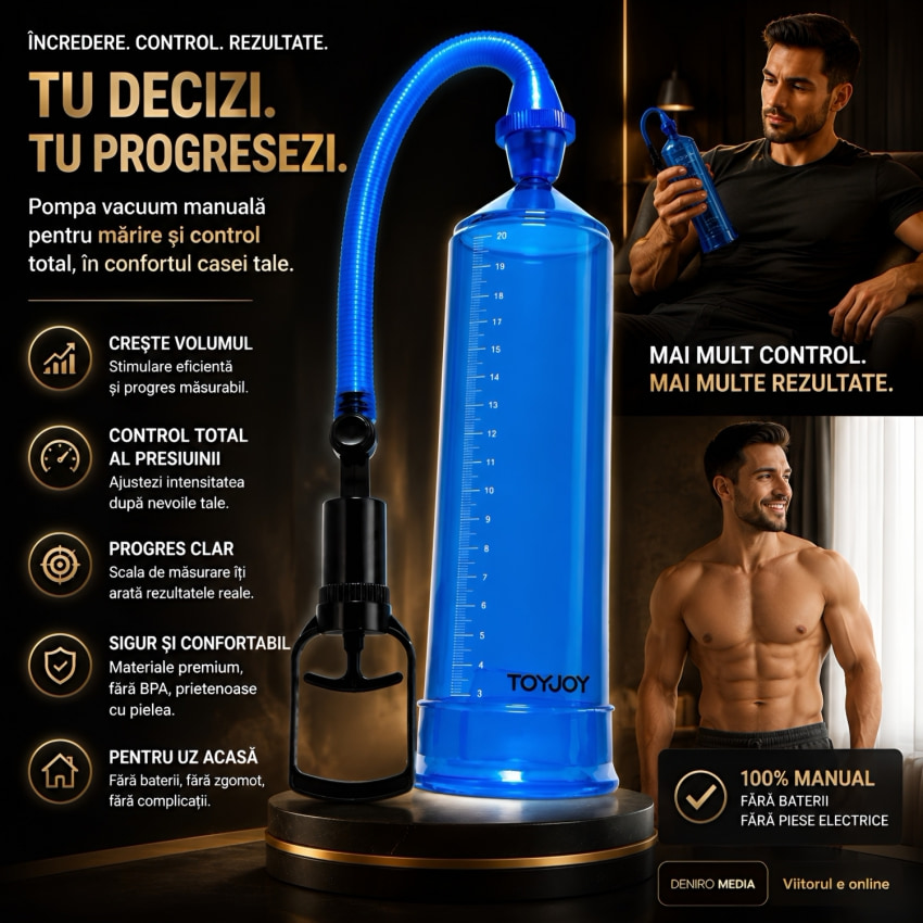 Pachet Avantajos Gel Titan 50 ml și Pompă Alungirea Penisului