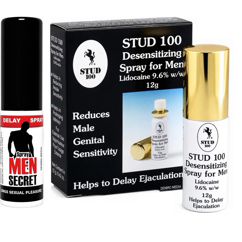 Pachet Spray Ejaculare Precoce Men Secret 15ml + Spray Stud 100 Original