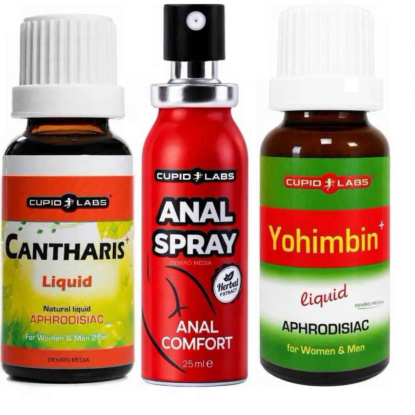 Pachet Trilogie Erotică: Relaxare, Putere, Pasiune