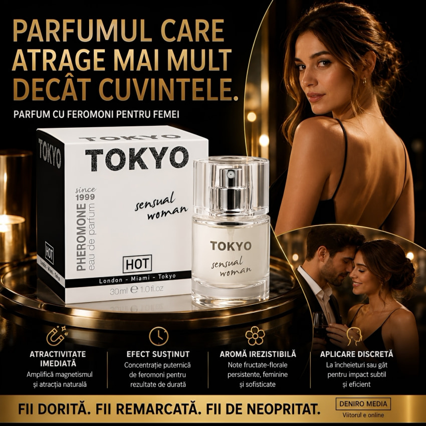 Parfum Cu Feromoni Femei Erotice Tokyo 30ml
