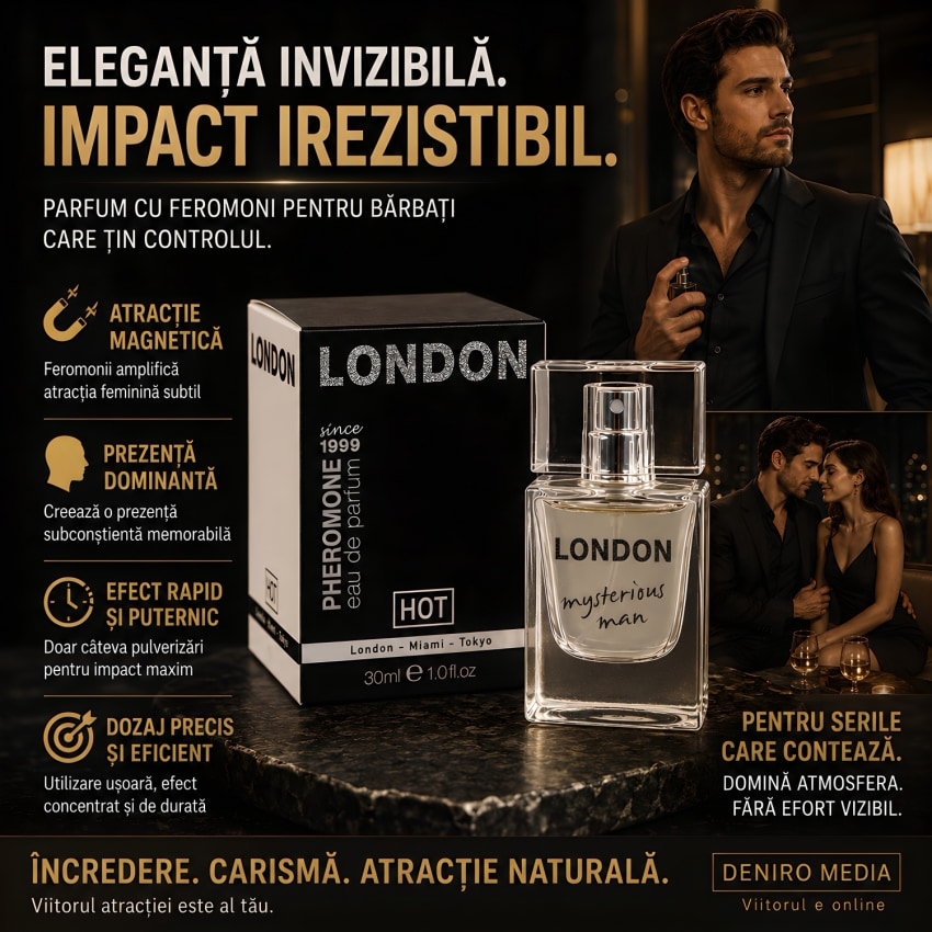 Parfum Cu Feromoni London Man 30ml