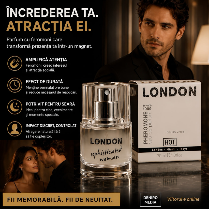 Parfum Feromoni London Sophisticated Woman Hot 30ml