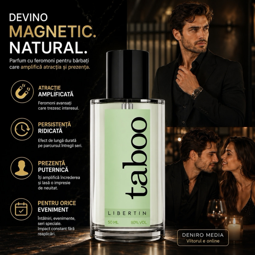 Parfum Feromoni Pentru Bărbați Taboo Libertin 50ml