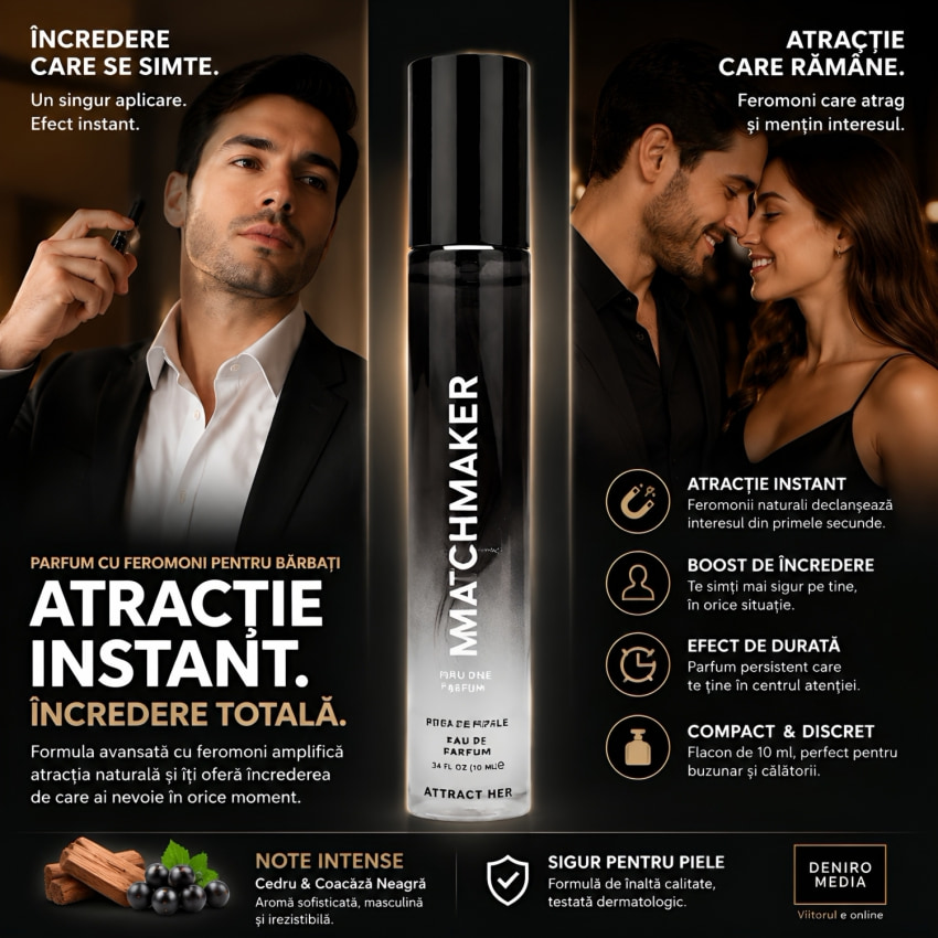 Parfum Hormoni de atracție Pentru El Black Diamond 10ml
