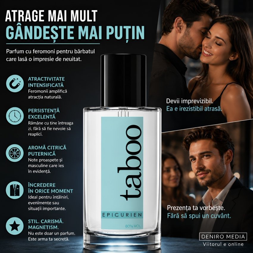 Parfum Hormoni de atracție Taboo Epicurien for Him 50ml