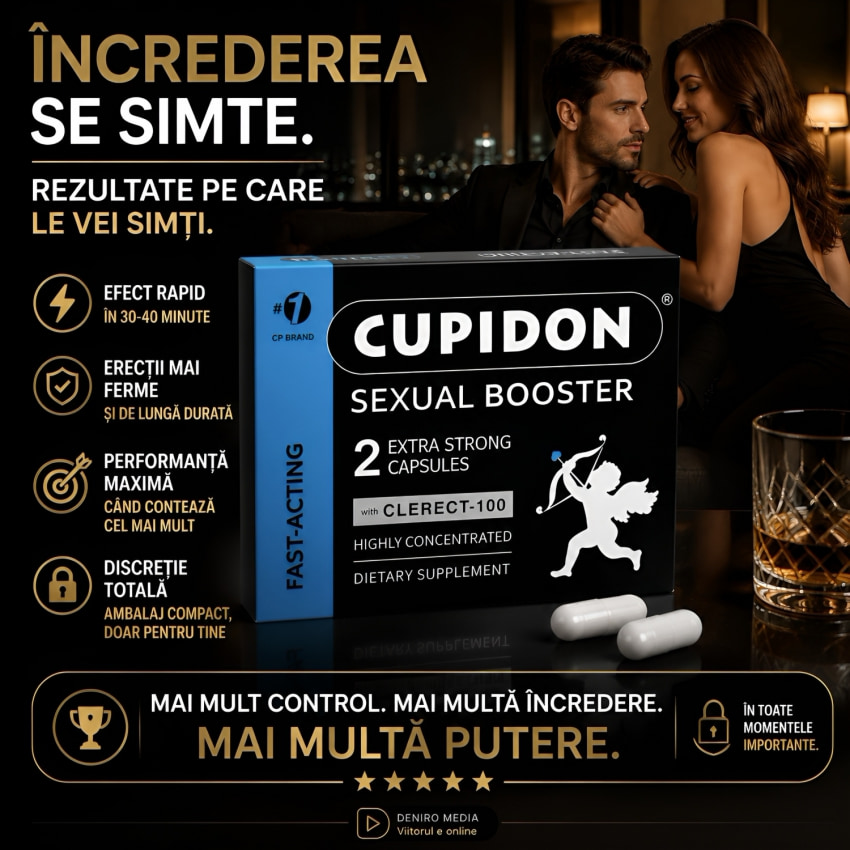 Pastilă Erecție Cupidon Trupesc Propulsor 2 buc