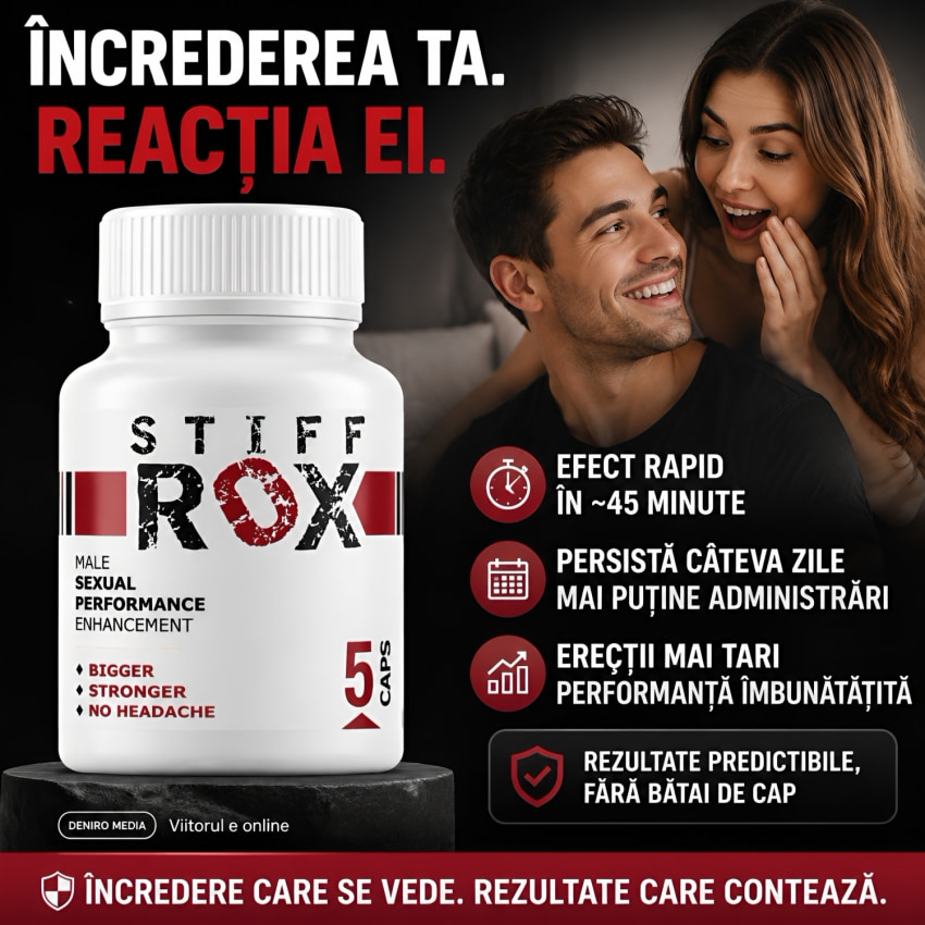 Pastilă Sculare Stiff Rox 5capsule