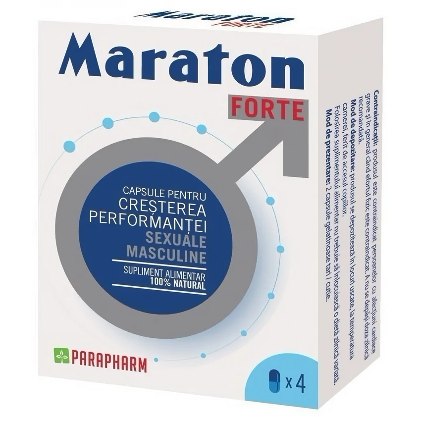 Pastilă Maraton Forte 4 capsule