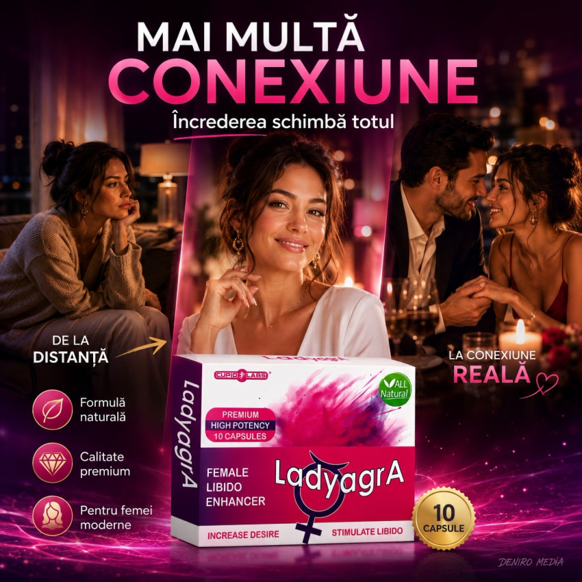 Pastile Creștere Libido Prietene Ladyagra 10buc