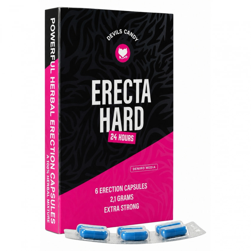 Pastile Devils Candy Erecta Hard 6 capsule