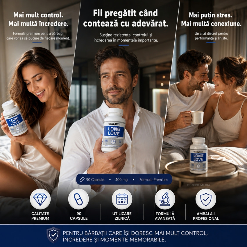 Pastile Ejaculare Precoce Long Love 90capsule