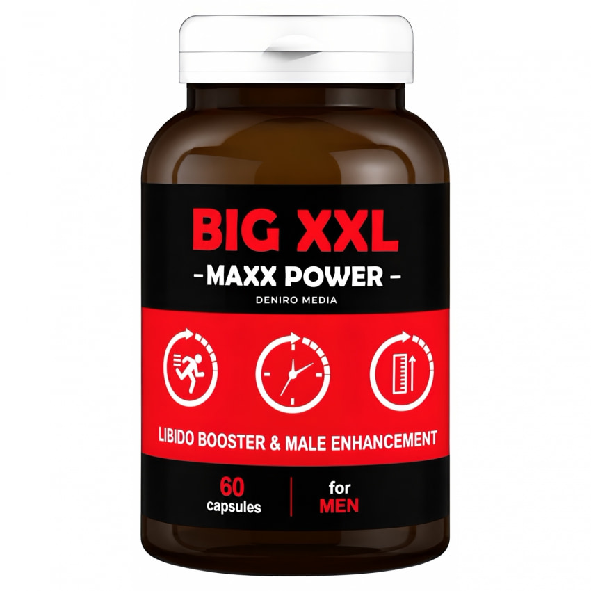 Pastile Erecție Și Potență Big XXL Max Power 60 capsule