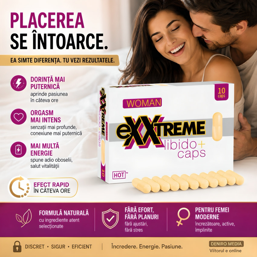 Pastile Libido Femei Hot Ex Libido Caps 10buc