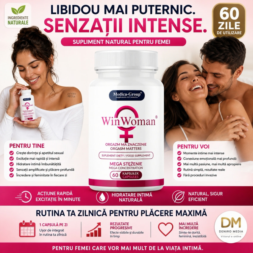 Pastile Libido Mare Pentru Prietene WinWoman 60buc
