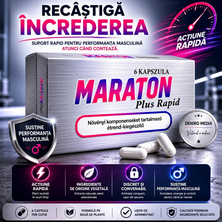 Pastile Maraton Plus Pentru Sculare 6capsule