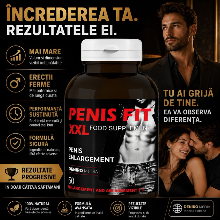 Pastile Mărire Penis Fit XXL 60capsule