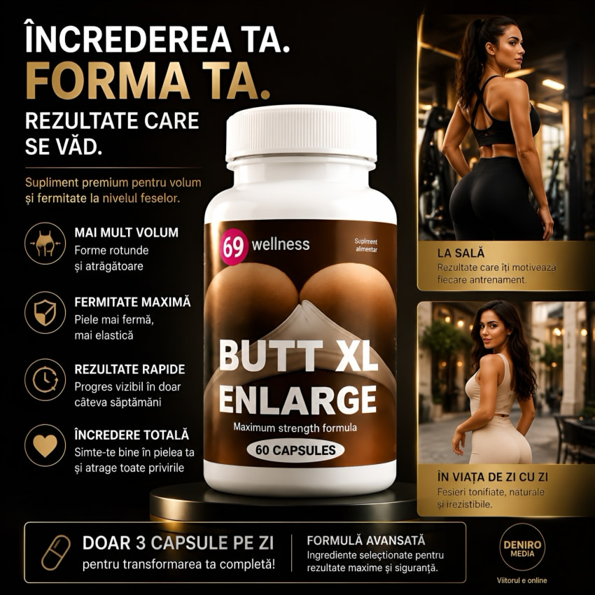 Pastile Alungirea Fundului XL 60capsule