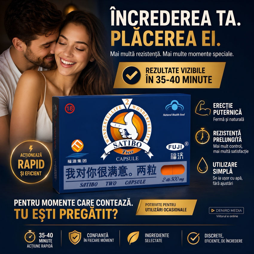Pastile Pentru Erecție Satibo 2buc