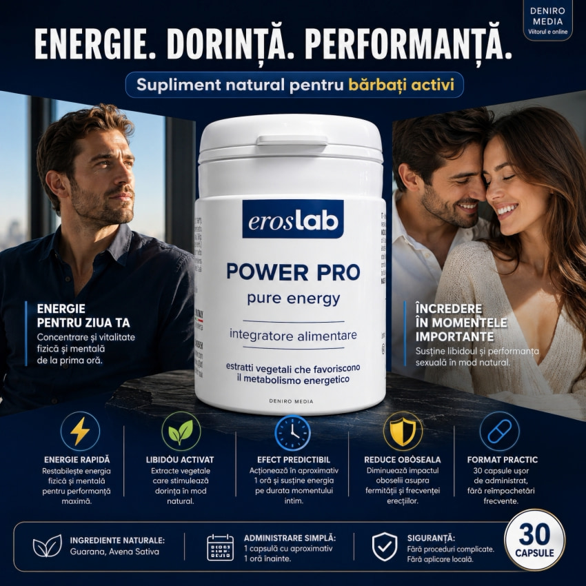 Pastile Vigoare Mare Power Pro 30buc