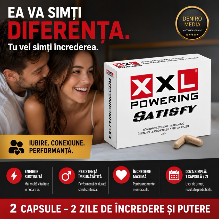 Pastile Potență XXL Powering Satisfy 2capsule