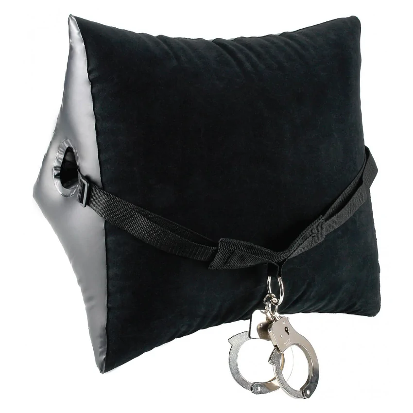 Pernă Gonflabilă Deluxe Position Master With Cuffs Negru