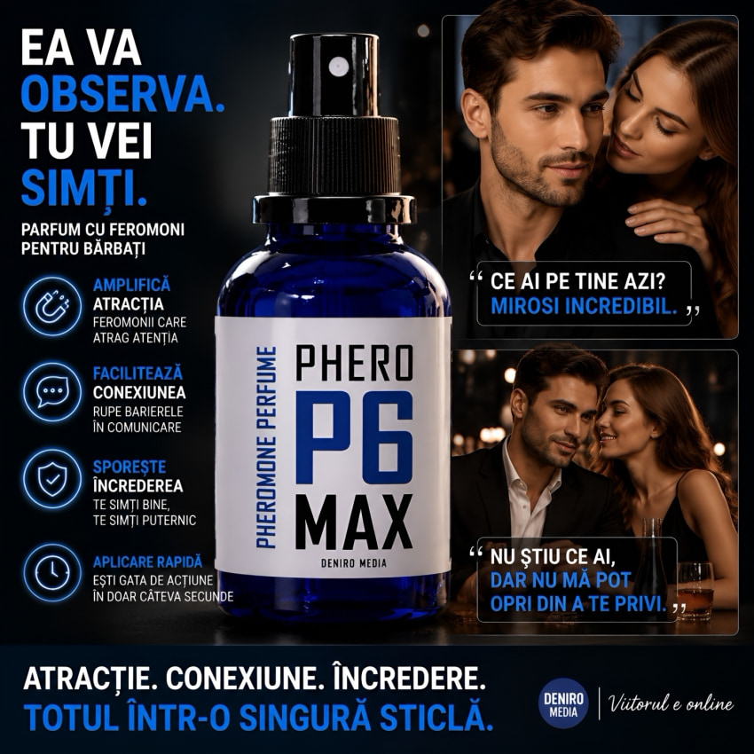 Parfum Cu Feromoni EroX Pharma Phero P6 Max 30 ml