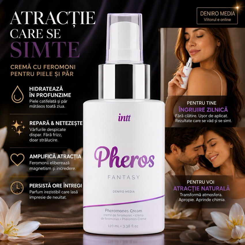Pheros Fantasy – Unguent 10 în 1 cu Hormoni de atracție și Hidratare 100ml