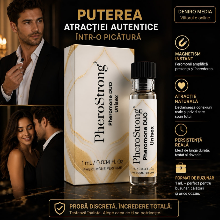 PheroStrong DUO Unisex Parfum cu Hormoni de atracție 1 ml Plus Carismă