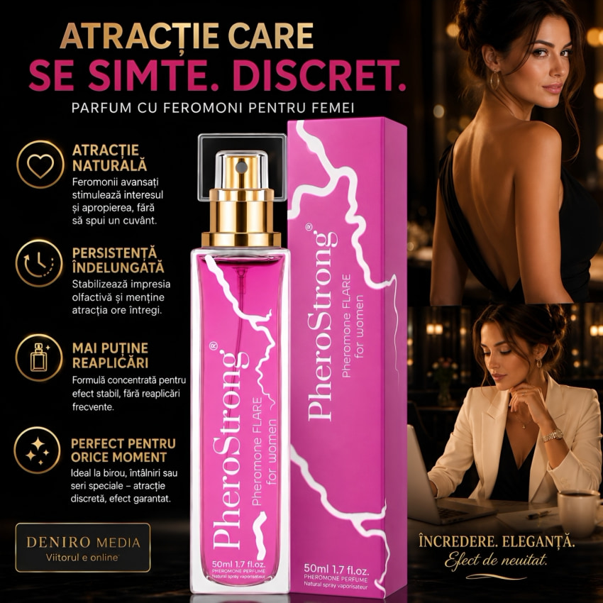 PheroStrong Soții 50 ml — Parfum cu Feromoni, Magnetism