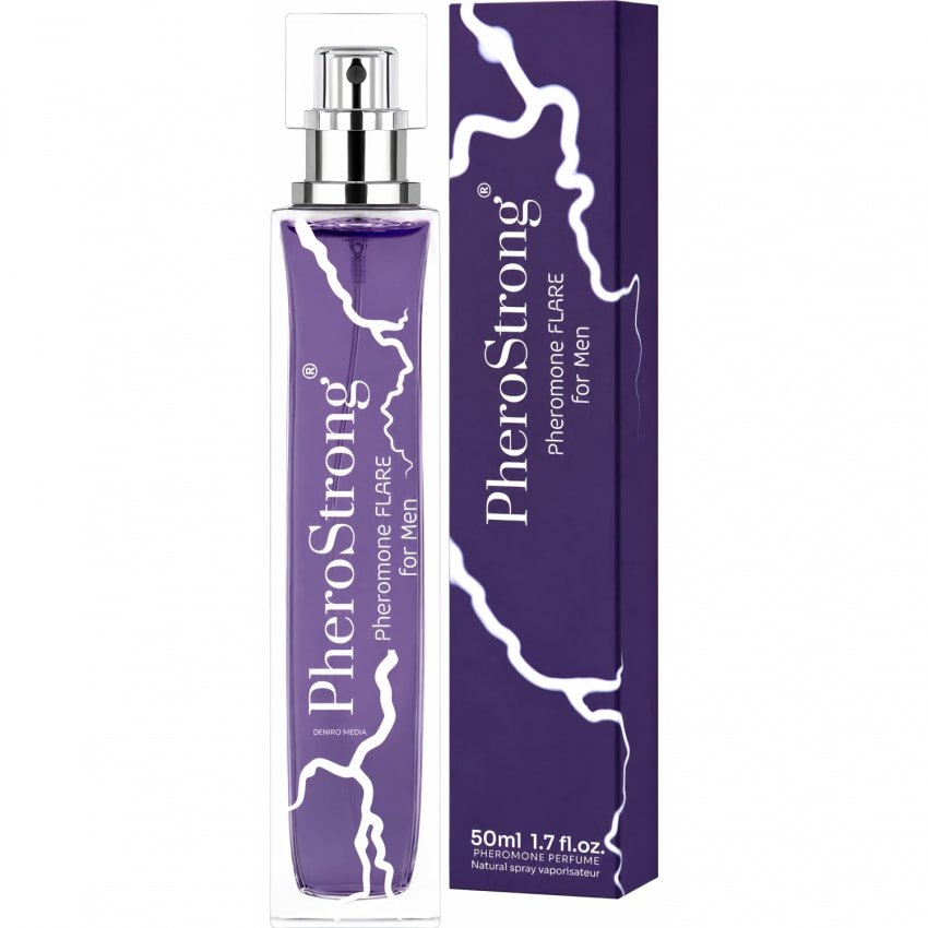 PheroStrong Flare — Parfum cu Feromoni Pentru Bărbați, 50 ml