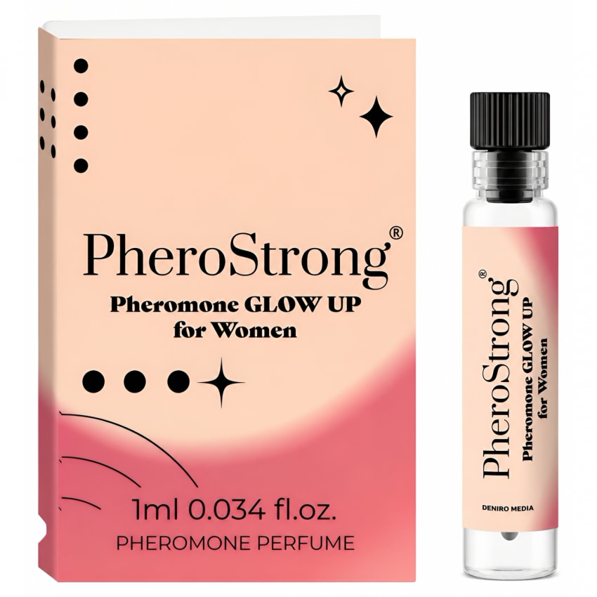 PheroStrong Glow-Up Pentru Femei — Parfum Discret 1 ml