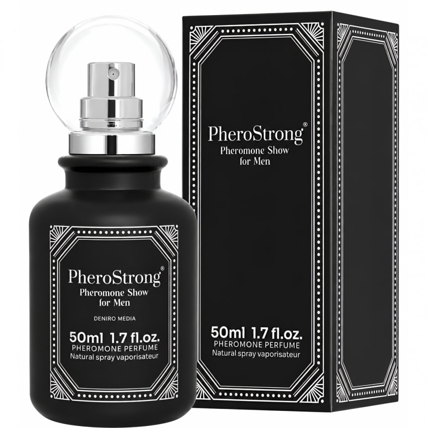 PheroStrong Show — Parfum Masculin Discret, 50 ml