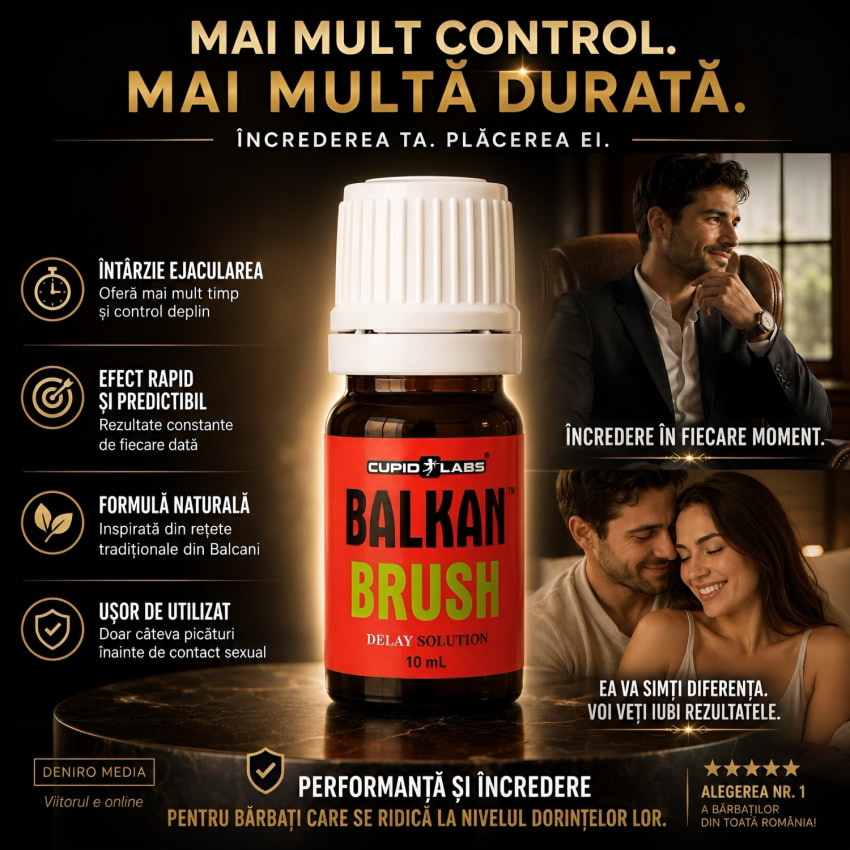 Picături Ejaculare Timpurie Balkan Brush 5ml