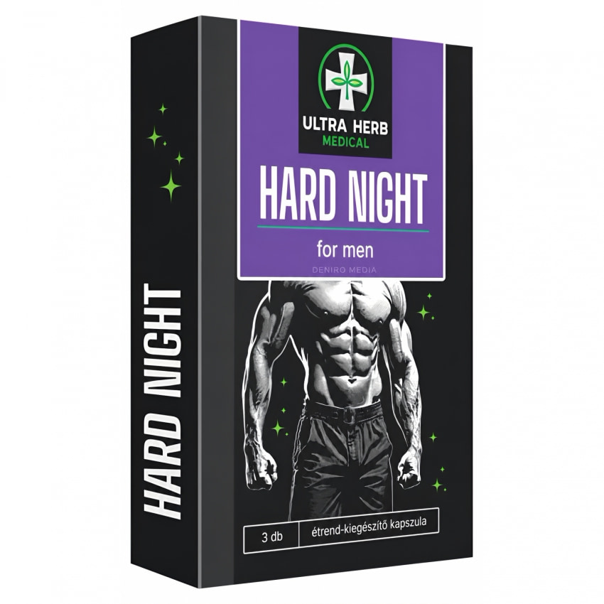 Pills Hard Night 12 Capsule: Potență Pentru Bărbați