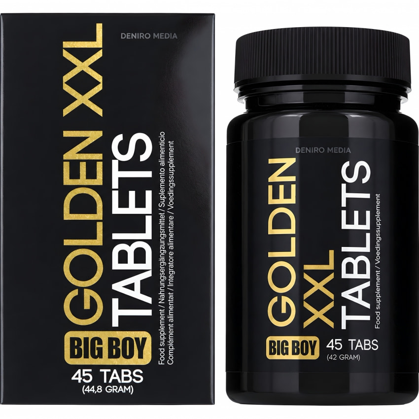 Pilule Mărire Penis Aurie XXL 45capsule