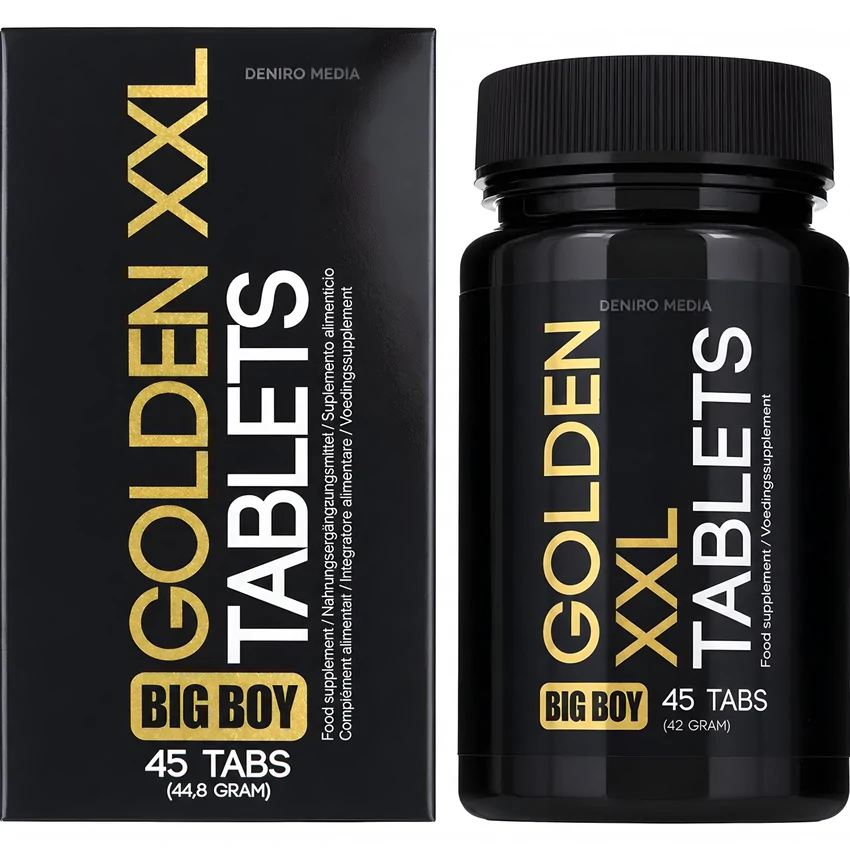 Pilule Mărire Penis Aurie XXL 45capsule