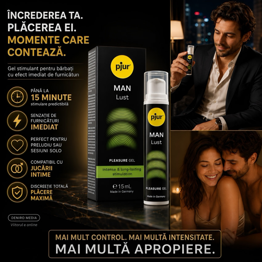 Pjur MAN Lust – Gel Stimulant Pentru Masculi 15ml