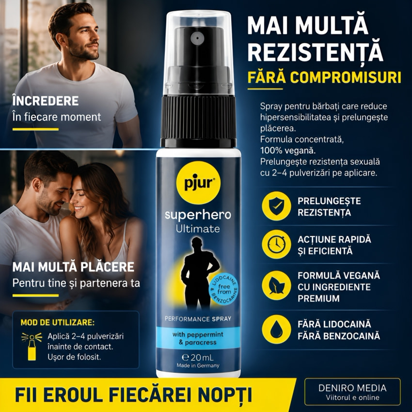 Pjur Superhero Ultimate Atomizator 20ml