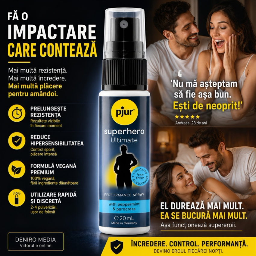 Pjur Superhero Ultimate Atomizator 20ml
