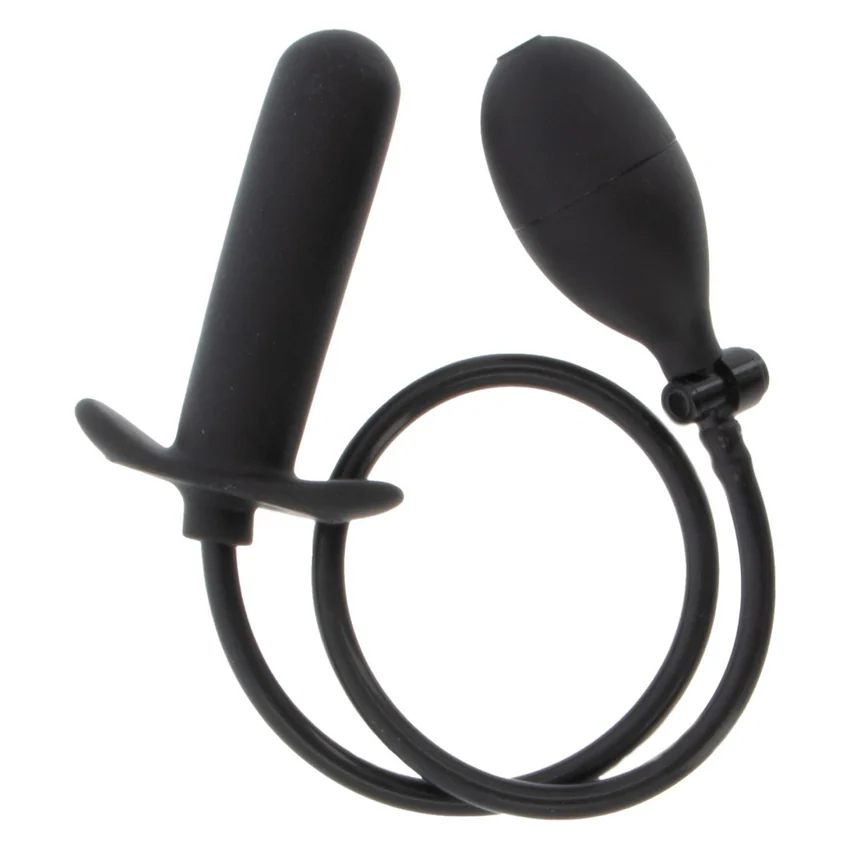 Plug Anal Umflat Starter Negru Reglabil 3–5.5 cm