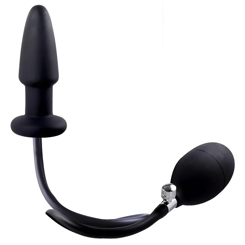 Plug Gonflabil NMC Reglabil cu Pompă și Supapă 15cm Negru