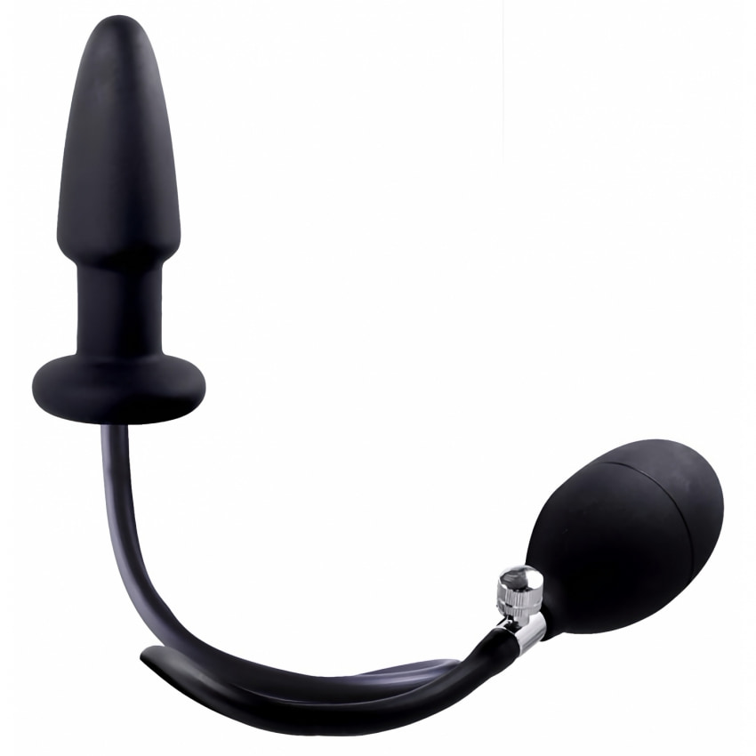 Plug Gonflabil NMC Reglabil cu Pompă și Supapă 15cm Negru